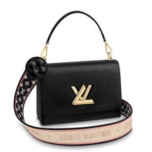Louis Vuitton Twist MM Bag With Plexiglass Handle M56112 BLV157