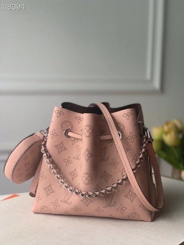Louis Vuitton Bella Bag In Magnolia Mahina Leather M57068 BLV243
