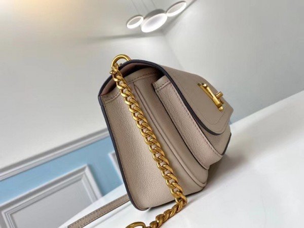 Louis Vuitton Lockme Chain PM Bag In Griege Leather M57072 BLV683