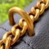 Replica Louis Vuitton Lockme Chain PM Bag In Green Leather M57073 BLV684