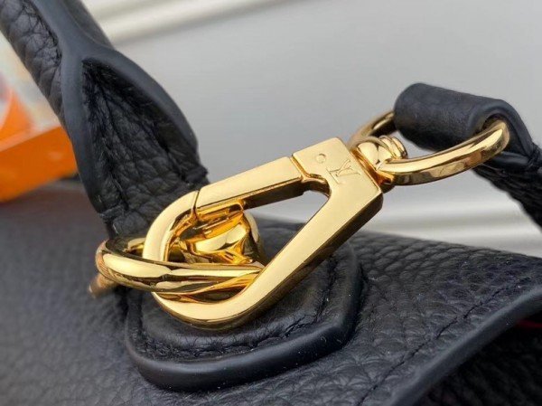Replica Louis Vuitton Twist One Handle PM Black Bag M57093 BLV678