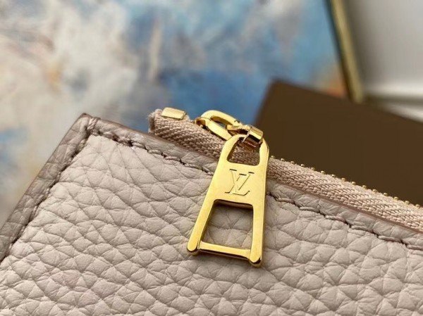 Replica Louis Vuitton Twist One Handle PM Greige Bag M57214 BLV675
