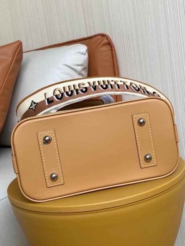 Replica Louis Vuitton Epi Alma BB Bag With Jacquard Strap M57540 BLV164