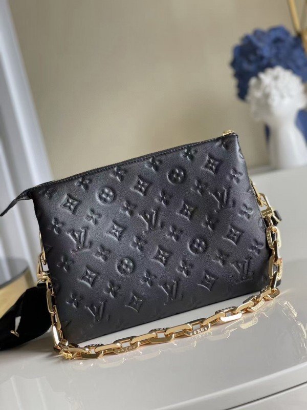 Replica Louis Vuitton Coussin PM Bag Monogram Lambskin M57790 BLV721