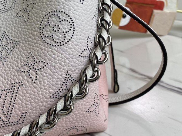 Replica Louis Vuitton Bella Bag In Gradient Blue Mahina Leather M57855 BLV232