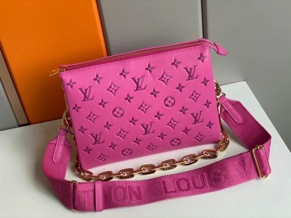 Replica Louis Vuitton Coussin PM Bag Monogram Lambskin M58628 BLV706