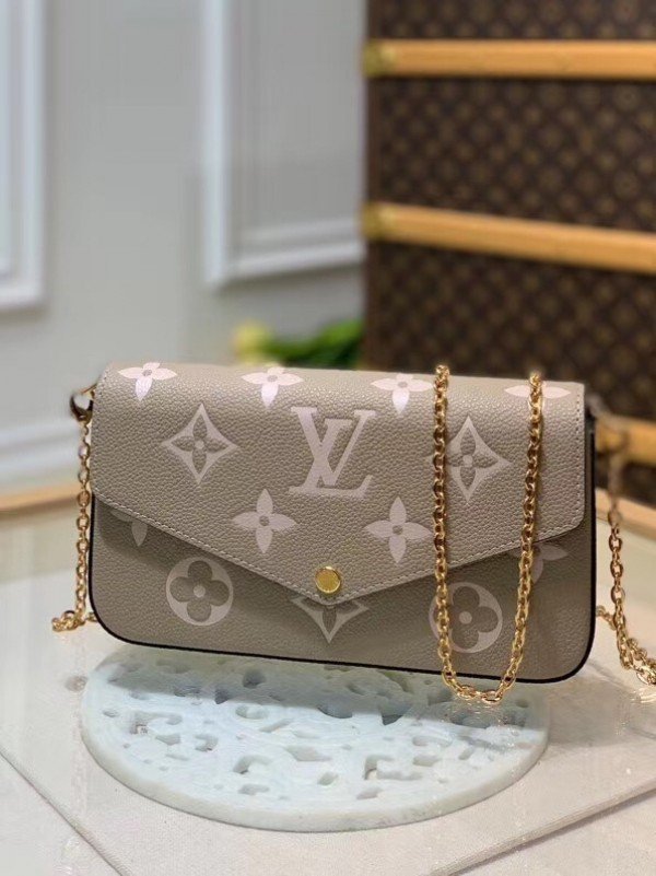 Replica Louis Vuitton Felicie Pochette Monogram Empreinte M69977 BLV673