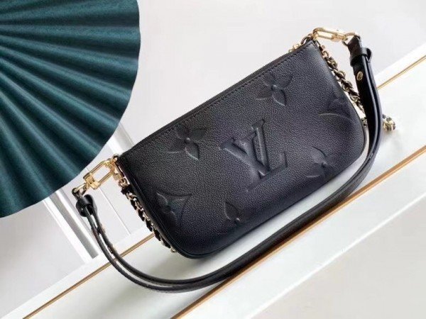 Louis Vuitton Multi Pochette Accessoires Monogram Empreinte M80399 BLV510