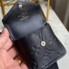 Replica Louis Vuitton Utility Crossbody Bag In Black Leather M80450 BLV716