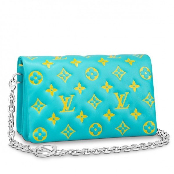 Replica Louis Vuitton Green Coussin Pochette Bag M80744 BLV709