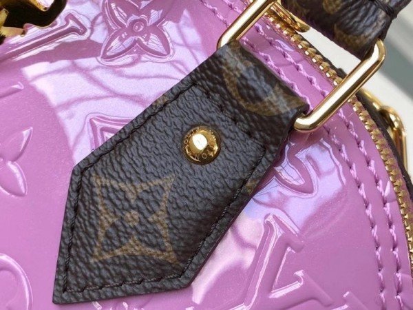 Replica Louis Vuitton Alma BB Bag Monogram Vernis M90583 BLV598