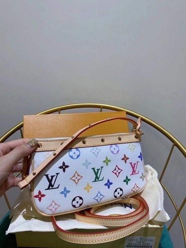 Louis Vuitton Accessories Pochette Monogram Multicolore M92649 BLV595