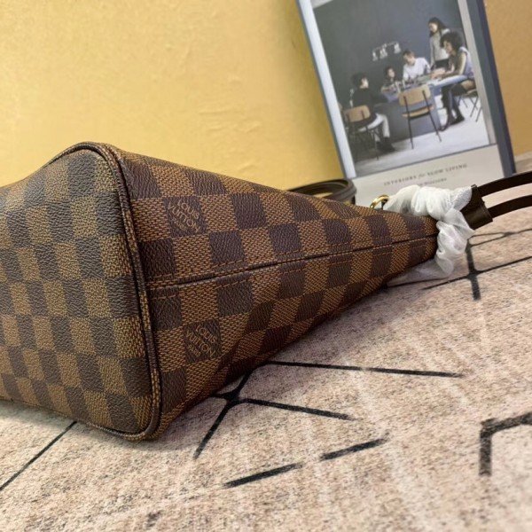 Louis Vuitton Neverfull PM Bag Damier Ebene N41359 BLV098