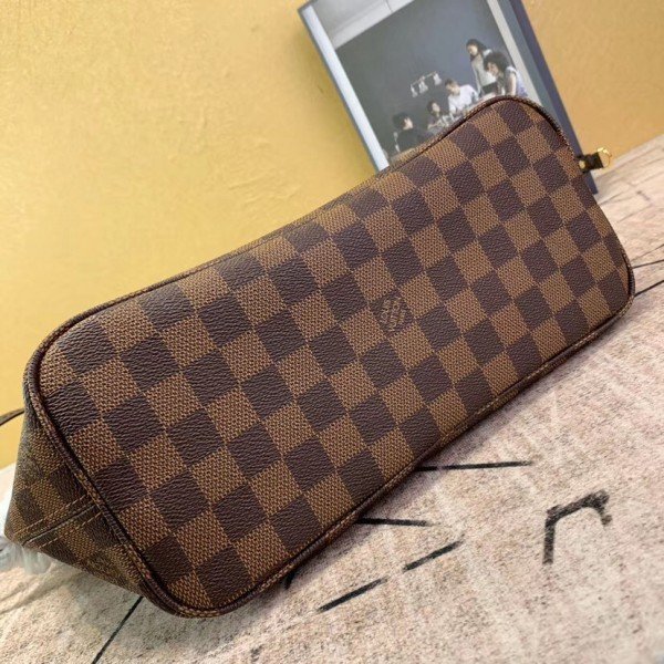 Louis Vuitton Neverfull PM Bag Damier Ebene N41359 BLV098