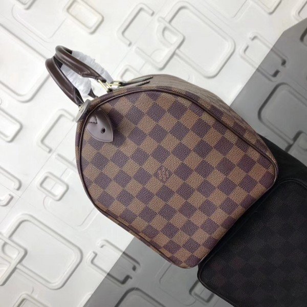 Louis Vuitton Speedy 30 Bag Damier Ebene N41364 BLV112