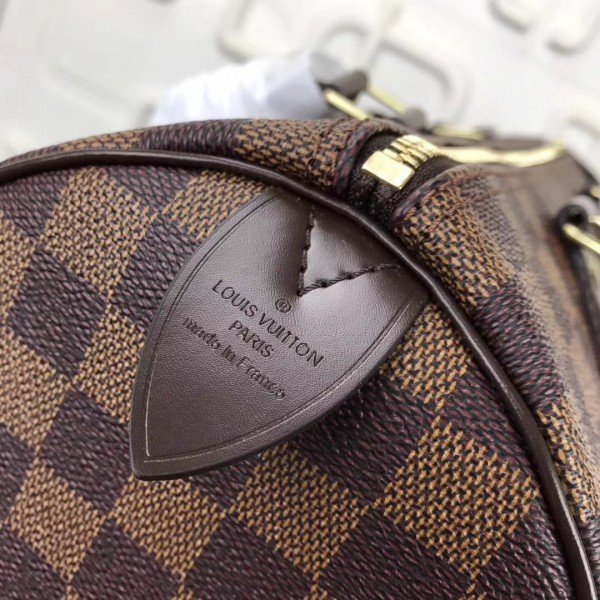 Louis Vuitton Speedy 30 Bag Damier Ebene N41364 BLV112
