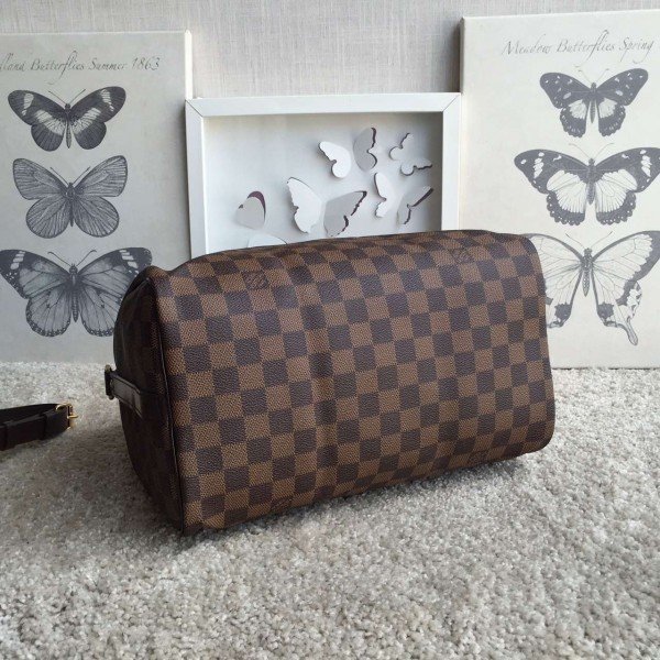 Louis Vuitton Speedy Bandoulire 30 Damier Ebene N41367 BLV110