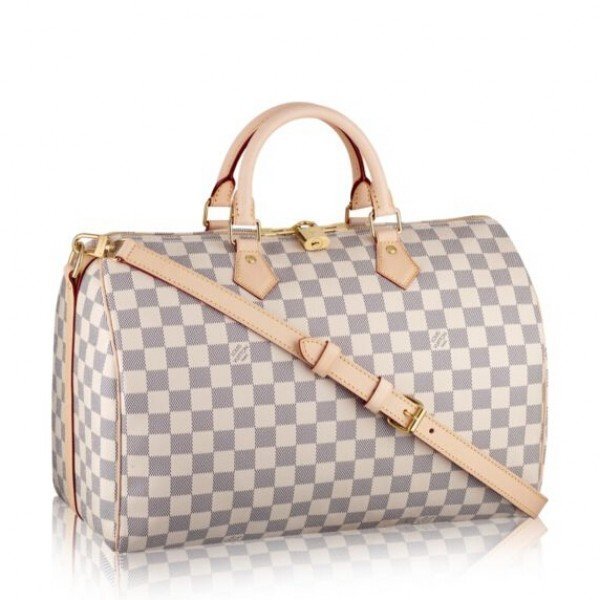 Replica Louis Vuitton Speedy  Bandoulière 35 Bag Damier Azur N41372 BLV054