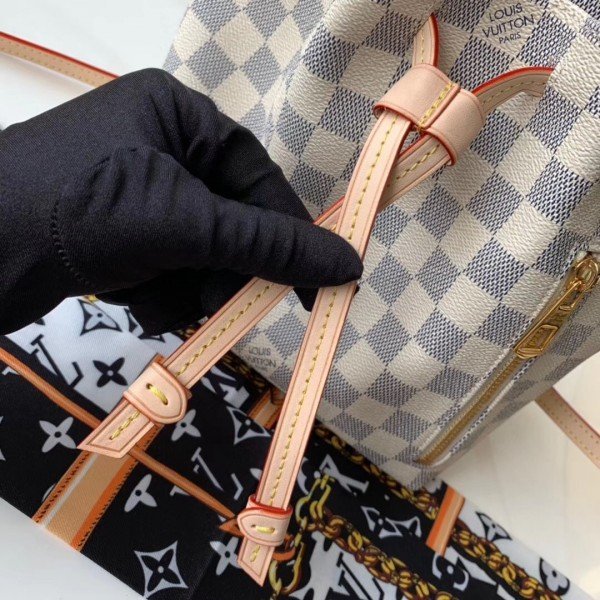 Louis Vuitton Sperone BB Backpack Damier Azur N44026 BLV010