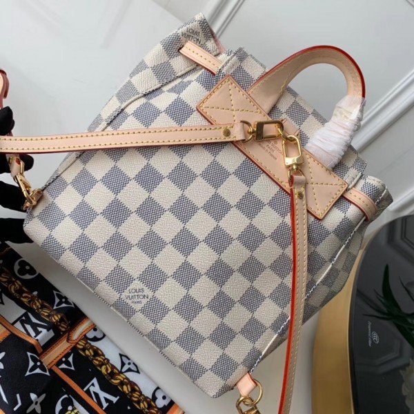 Louis Vuitton Sperone BB Backpack Damier Azur N44026 BLV010