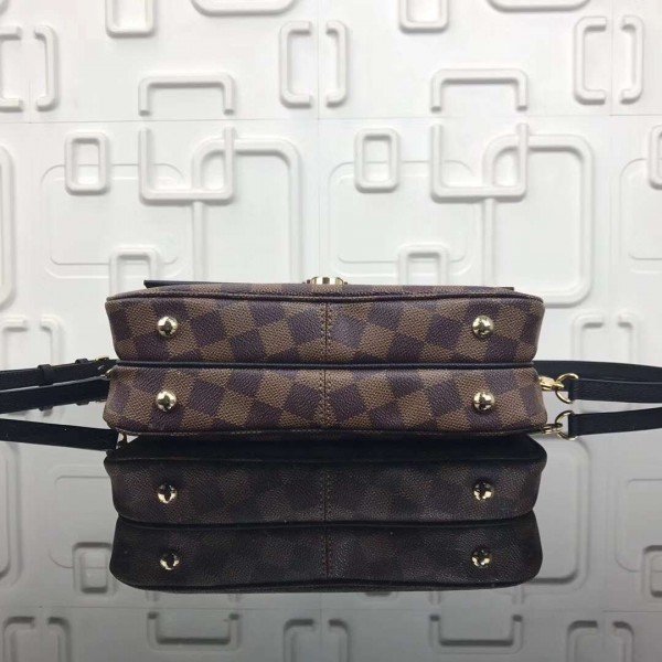 Replica Louis Vuitton Clapton PM Bag Damier Ebene N44243 BLV129