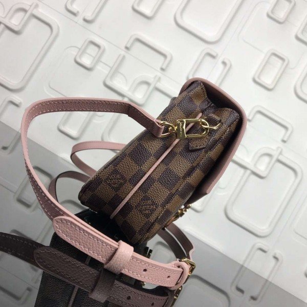 Replica Louis Vuitton Clapton PM Bag Damier Ebene N44244 BLV128
