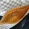 Replica Louis Vuitton Damier Azur Neverfull MM Bag With Braided Strap N50047 BLV043