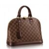 Louis Vuitton Alma PM Bag Damier Ebene N53151 BLV126
