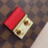 Replica Louis Vuitton Croisette Chain Wallet Damier Ebene N60288 BLV092