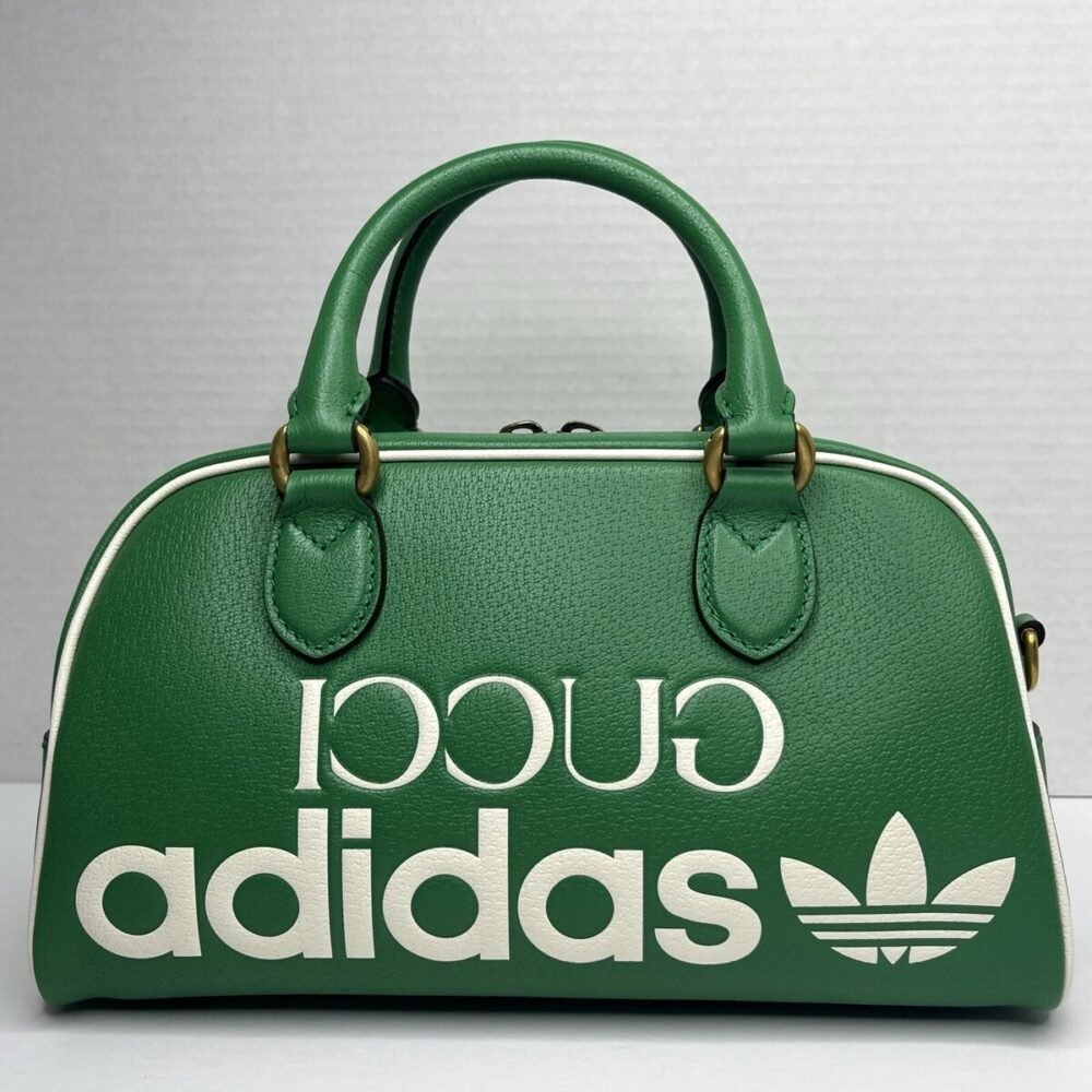Gucci 727558 Adidas X Gucci Medium Duffle Bag Green