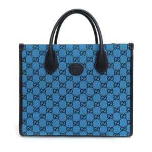 Gucci 659983 GG Multicolour Small Tote Bag Red