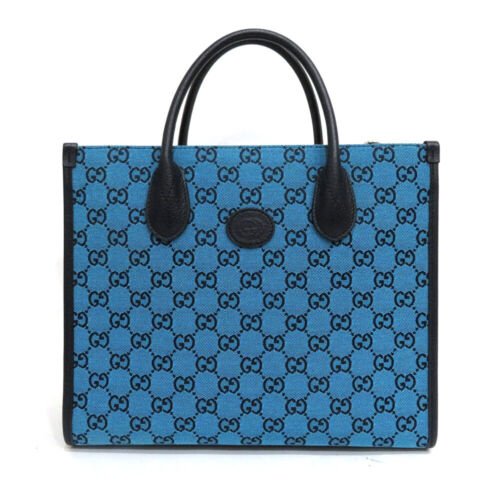 Replica Gucci 659983 GG Multicolour Small Tote Bag Blue