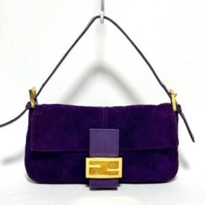 Fendi 8BH374 FENDI PEEKABOO X-TOTE Green Canvas Bag Brown