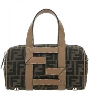 Fendi 7VA570 Mini bag Brown FF fabric bag