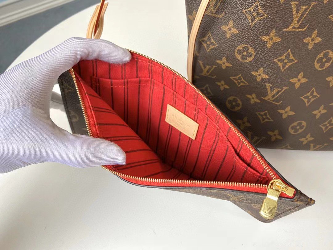 Louis Vuitton Neverfull MM Bag Damier Ebene M41177
