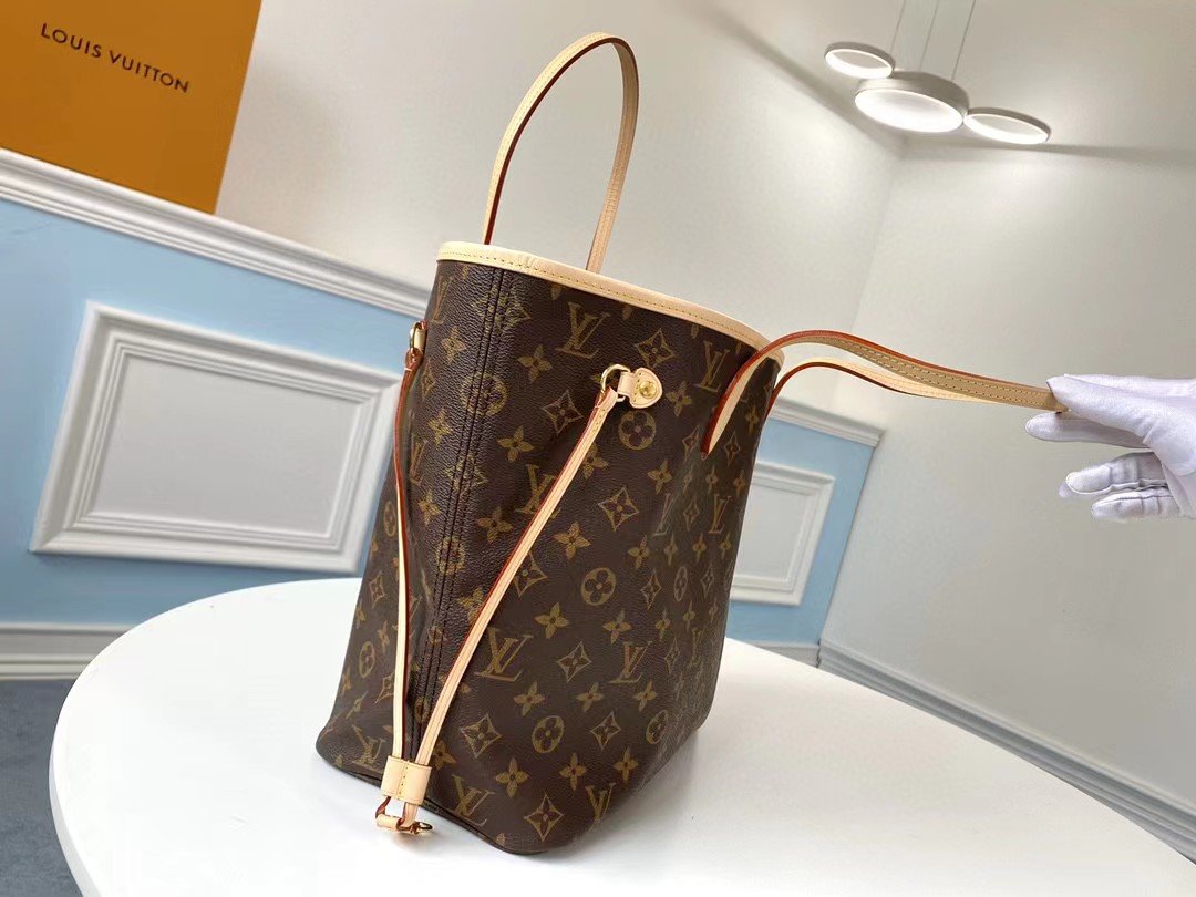 Louis Vuitton Neverfull MM Bag Damier Ebene M41177