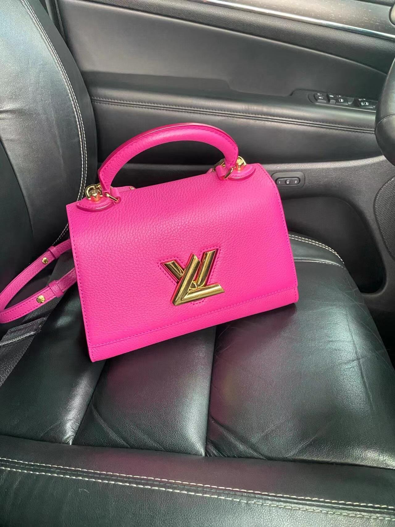 Louis Vuitton Twist One Handle PM Orchidee Bag M57096 BLV677 photo review