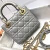 Dior Mini Lady  Bag  Cloud Blue Patent Cannage Calfskin  M0505OWCB_M81B