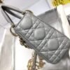 Dior Mini Lady  Bag  Cloud Blue Patent Cannage Calfskin  M0505OWCB_M81B