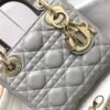 Dior Mini Lady  Bag  Cloud Blue Patent Cannage Calfskin  M0505OWCB_M81B