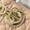 Dior Small Lady  My ABCDior Bag Hazelnut Cannage Lambskin M0538ONGE_M45U