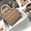 Dior Small Lady  My ABCDior Bag Hazelnut Cannage Lambskin M0538ONGE_M45U