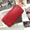 Dior Medium Lady Dior Bag  Amaryllis Red Cannage Lambskin M0565ONGE_M61R