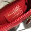 Dior Medium Lady Dior Bag  Amaryllis Red Cannage Lambskin M0565ONGE_M61R