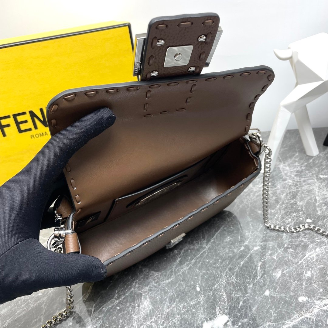 Fendi khaki brown color