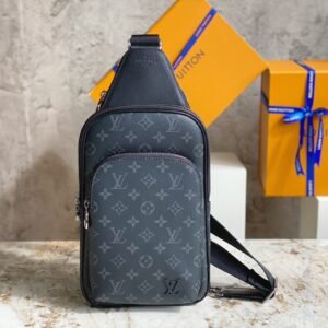 Louis Vuitton Montaigne MM Bag Monogram Empreinte M42746 BLV556