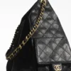 Mirror Top Chanel 25 Medium Handbag Customization required Black