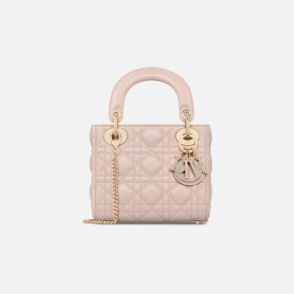 Dior Mini Lady Dior Bag Powder Pink