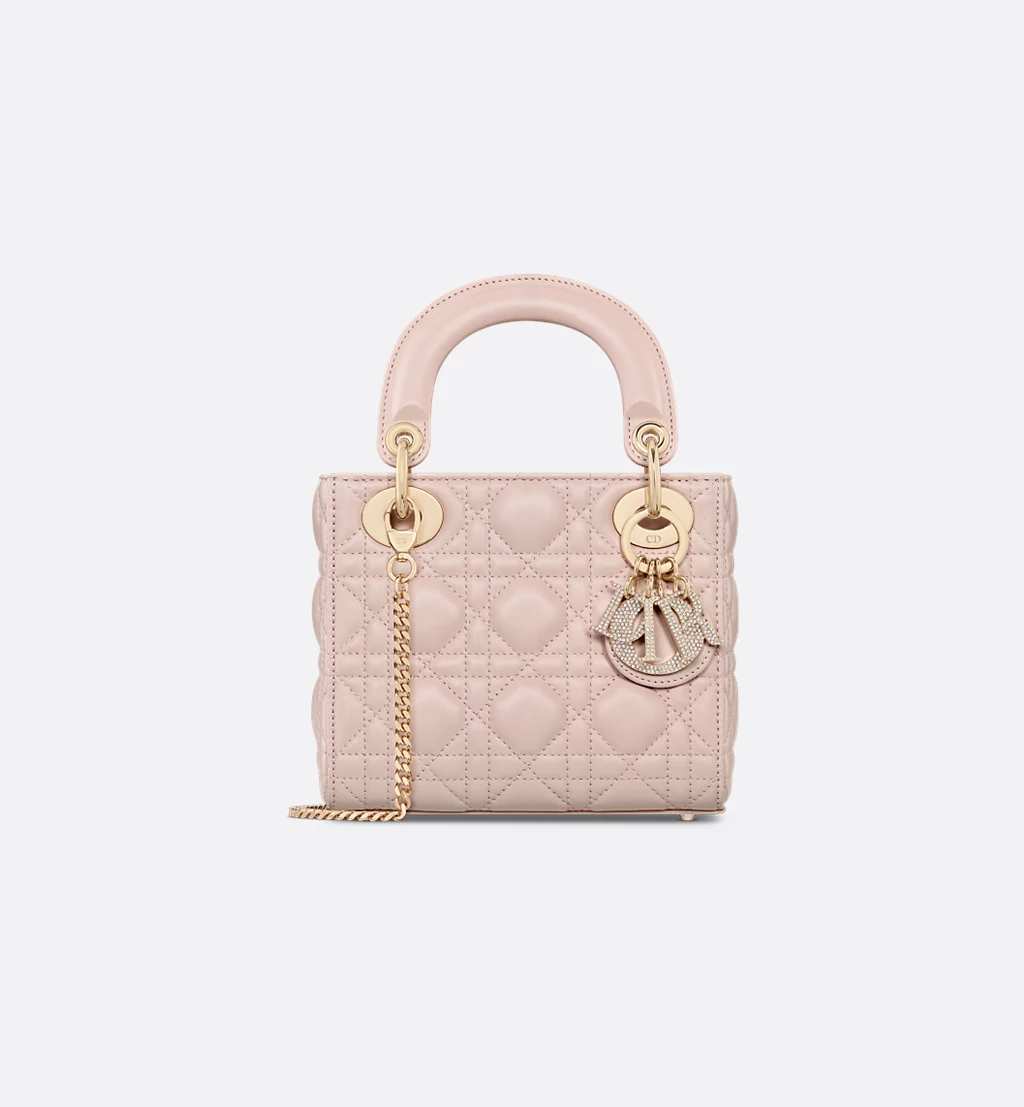 Dior Mini Lady Dior Bag Powder Pink