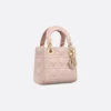 Dior Mini Lady Dior Bag Powder Pink